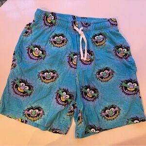 DISNEY Muppets Animal Mens Drawstring Shorts